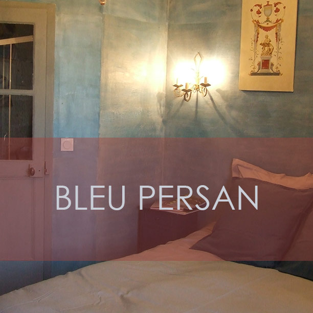 chambre Bleu Persan